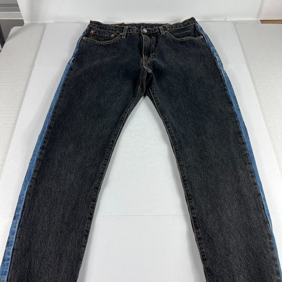 Jeans Levi's Premium Hi-Ball Homme - Taille W32 Slim Fit Bleu Délavé - Occasion Très Bon état